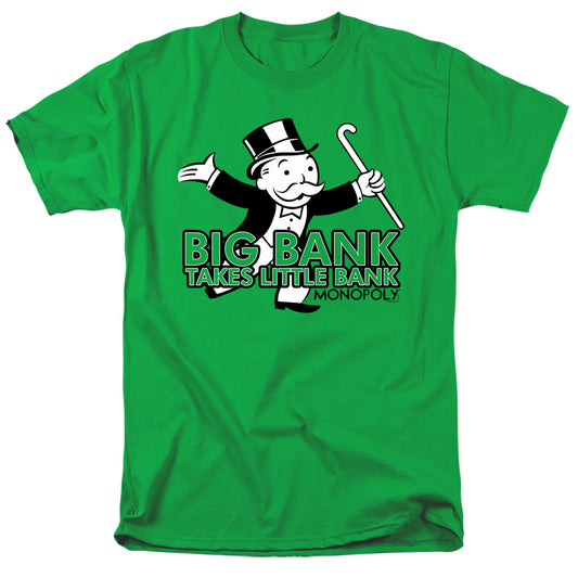 Monopoly™ Shirt - Officially Licensed - Big Bank - Adult Unisex Short Sleeve T-Shirt