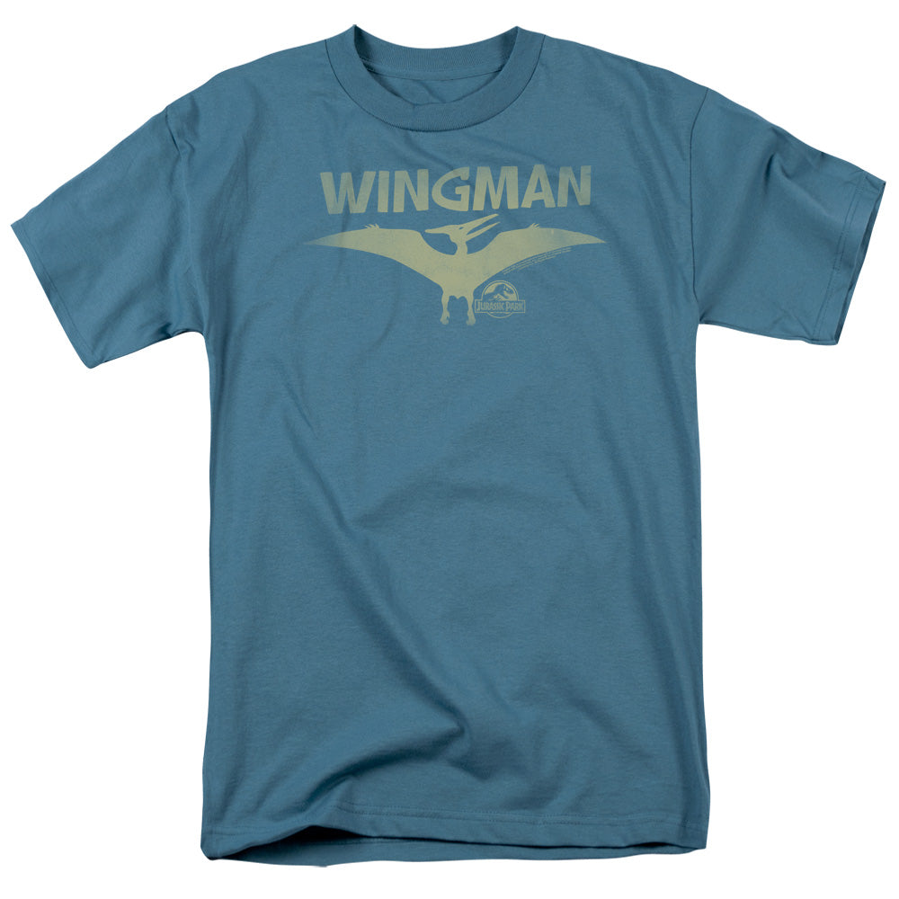 Jurassic Park™ Shirt Vintage - Officially Licensed - Wingman - Adult Unisex Short Sleeve T-Shirt