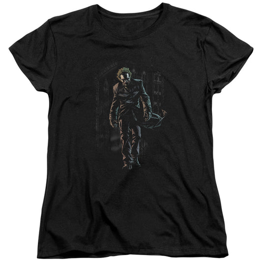 Batman™ Womens Shirt - Officially Licensed - Loose Fit - Joker Leaves Arkham - Short Sleeve Women's T-Shirt