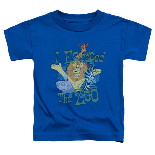 Madagascar - Toddler Kids T-Shirt (Ages 2-4) - Short Sleeve Toddler Tee - Escaped - Officially Licensed - 2T 3T 4T