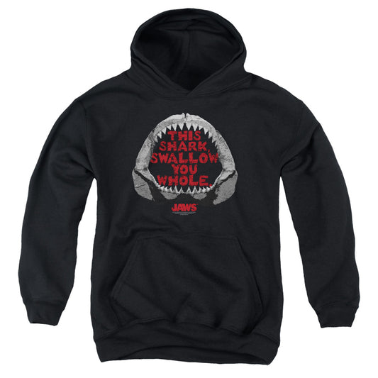Jaws™ - Youth Kids Hoodie (Ages 7+) - Pull Over Youth Hoodie - This Shark - Officially Licensed
