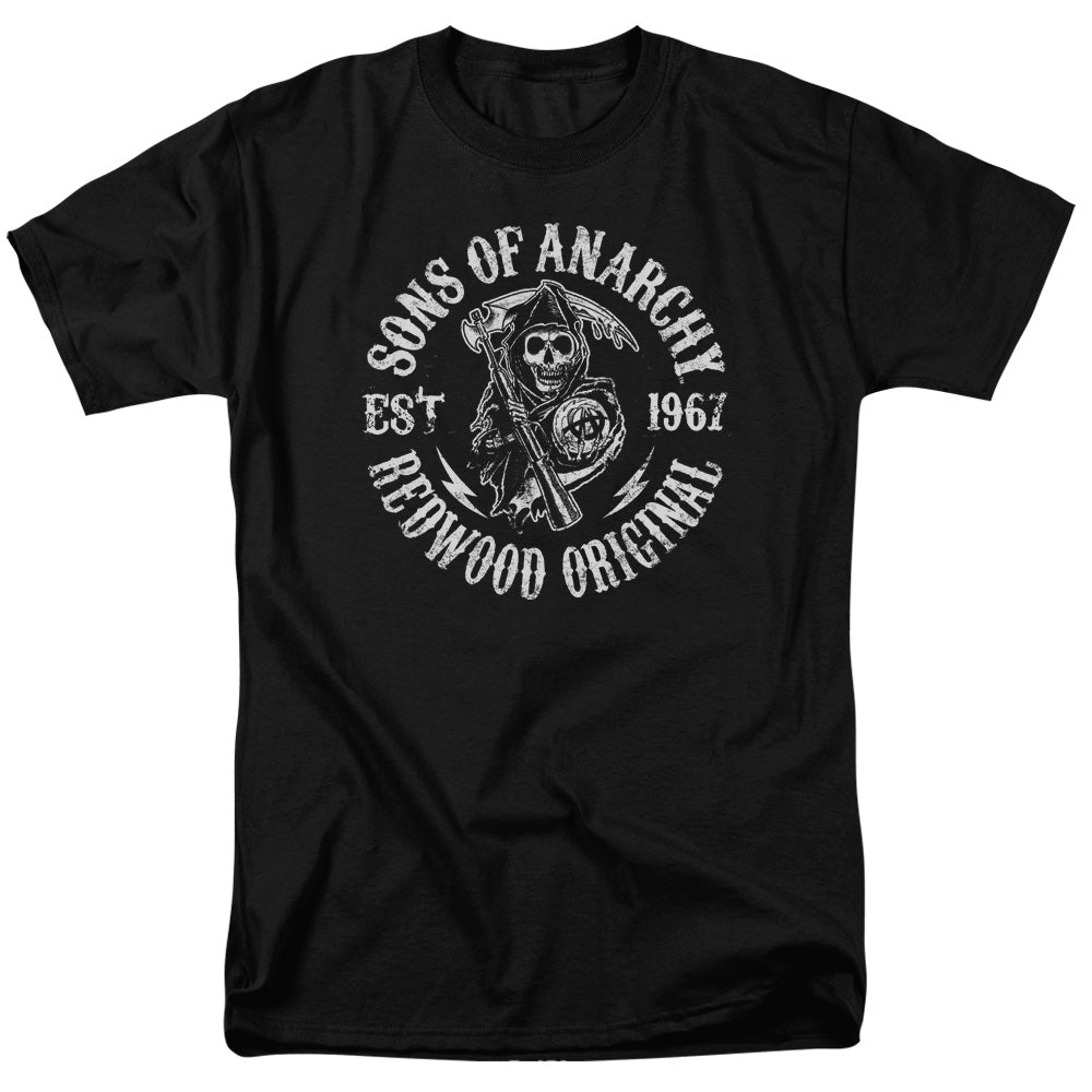 Sons Of Anarchy™ Shirt - Officially Licensed - Redwood Originals - Adult Unisex Short Sleeve T-Shirt