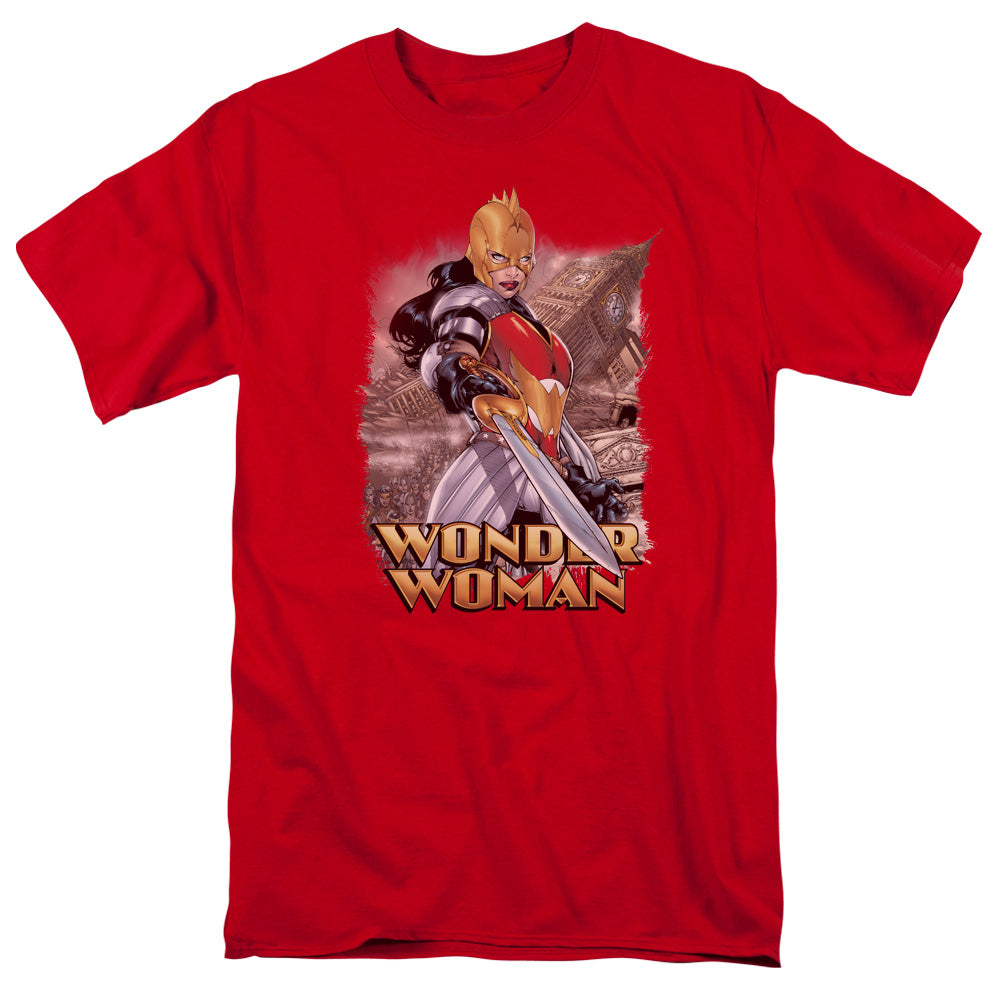 Wonder Woman™ Shirt - Retro Vintage DC Comics - Officially Licensed, Original - Adult Unisex Short Sleeve T-Shirt - Armored