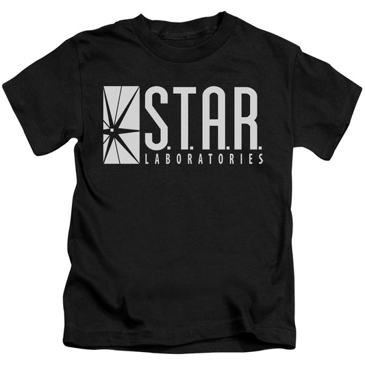 The Flash™ - Juvenile Kids T-Shirt (Ages 4-7) - Juvenile T Shirt - S.T.A.R. - Star Labs - Officially Licensed - Size 4 5 6 7