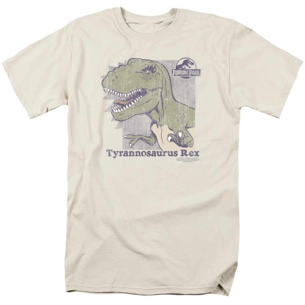 Jurassic Park™ Shirt Vintage - Officially Licensed - Retro Rex - Adult Unisex Short Sleeve T-Shirt