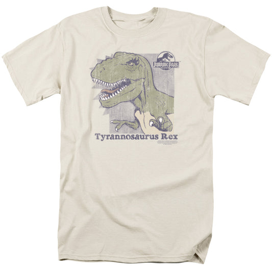 Jurassic Park™ Shirt Vintage - Officially Licensed - Retro Rex - Adult Unisex Short Sleeve T-Shirt