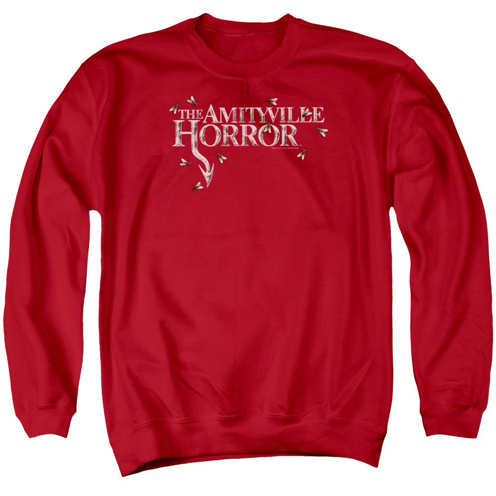 Amityville Horror - Flies Adult Crewneck Sweatshirt - Forces Of Mankind