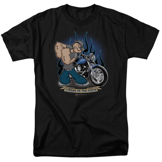 Popeye™ Shirt - Biker Popeye - Unisex Adult Short Sleeve T-Shirt