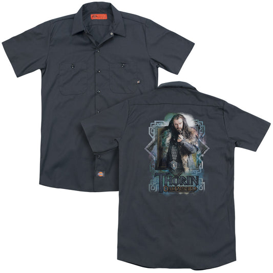 The Hobbit - Thorin Oakenshield - Adult Short Sleeve Work Shirt - Dickies Brand