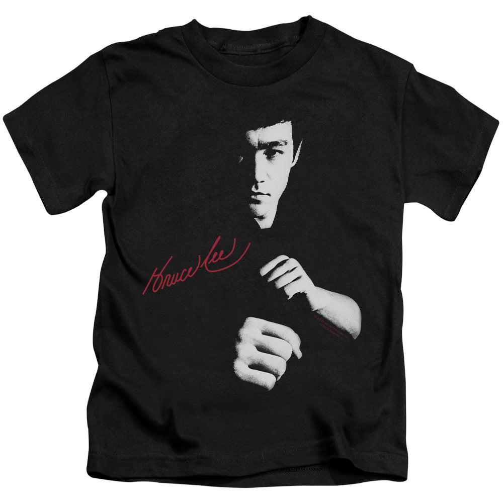 Bruce Lee™ - Kids T-Shirt (Ages 4-7) - The Dragon Awaits - Officially Licensed - Short Sleeve Juvenile Kids T Shirt - Size 4 5 6 7