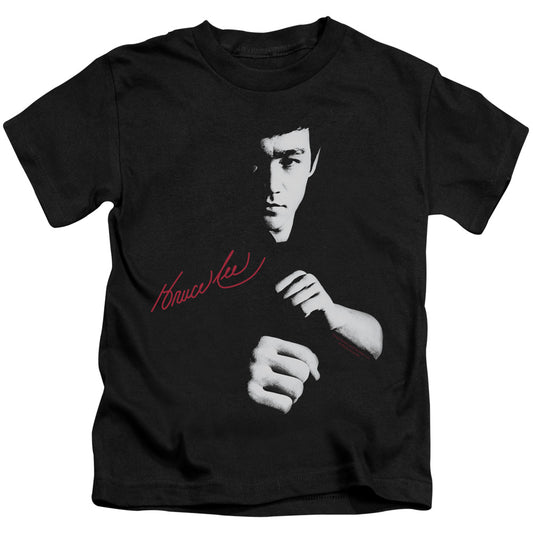 Bruce Lee™ - Kids T-Shirt (Ages 4-7) - The Dragon Awaits - Officially Licensed - Short Sleeve Juvenile Kids T Shirt - Size 4 5 6 7