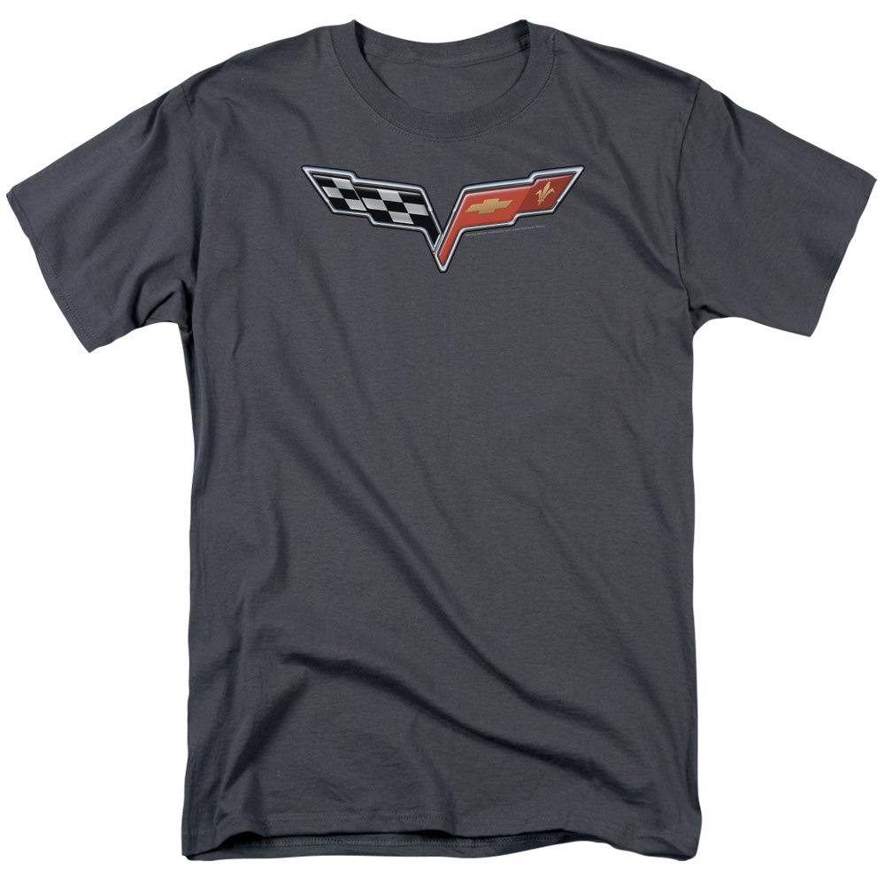 Chevrolet™ Shirt - The Vette Medallion - Officially Licensed - Adult Unisex Short Sleeve T-Shirt