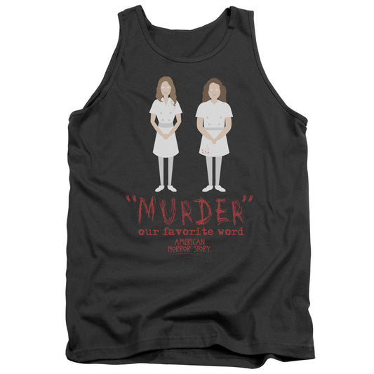 American Horror Story™ Tank Top - Murder - Officially Licensed - AHS Harmons Creepy Goth Gothic Halloween Spooky