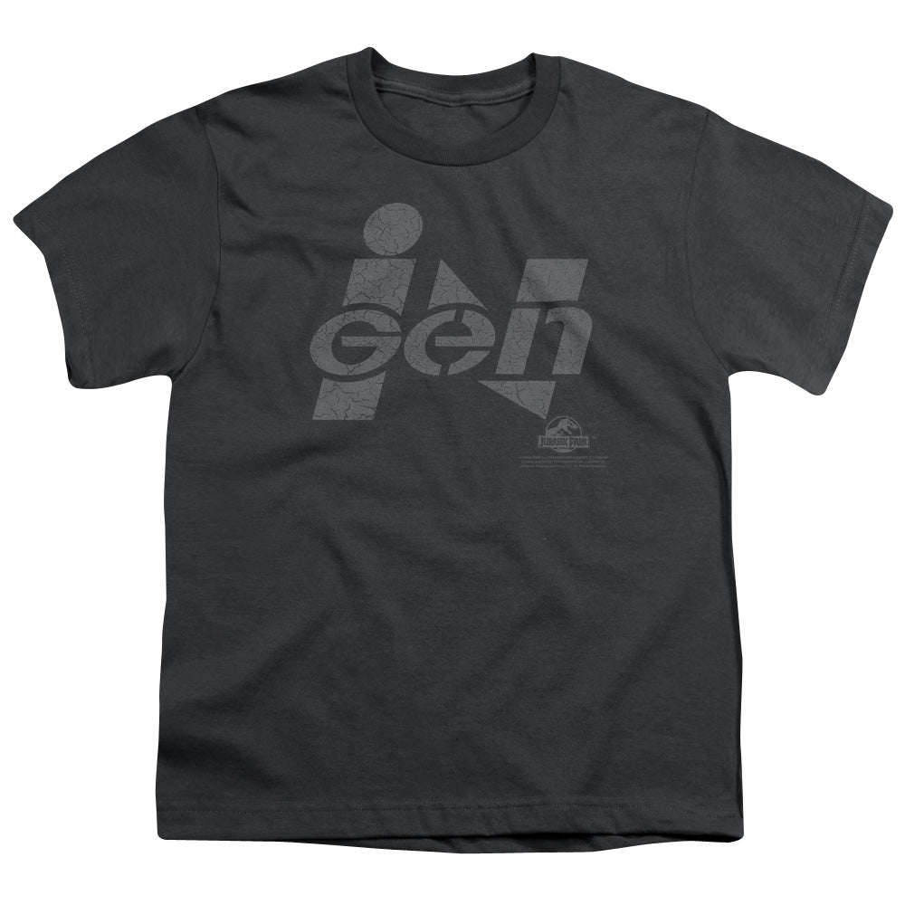 Jurassic Park - Ingen Logo Short Sleeve Youth 18/1 - Forces Of Mankind