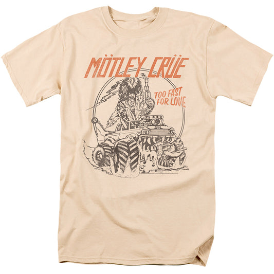 Motley Crue™ Band Shirt - Officially Licensed - Too Fast For Love - Adult Unisex Short Sleeve T-Shirt