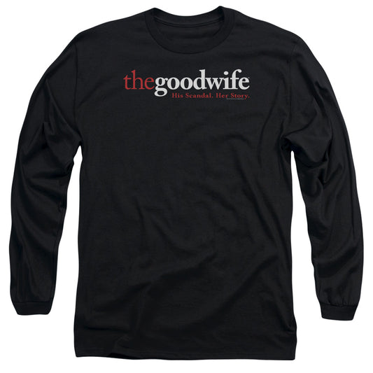 The Good Wife - Logo Long Sleeve Adult 18/1 - Forces Of Mankind