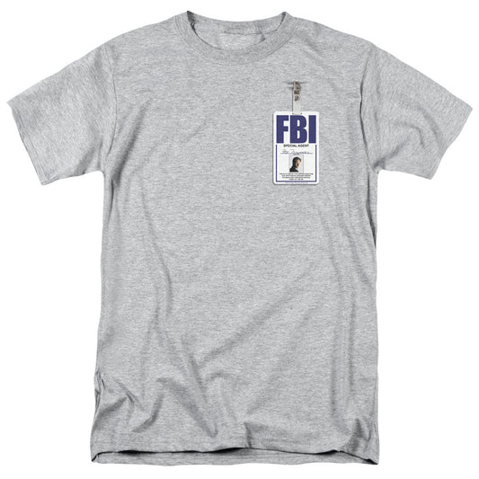 The X-Files™ Shirt - Officially Licensed - Adult Unisex Short Sleeve T-Shirt - Mulder Badge