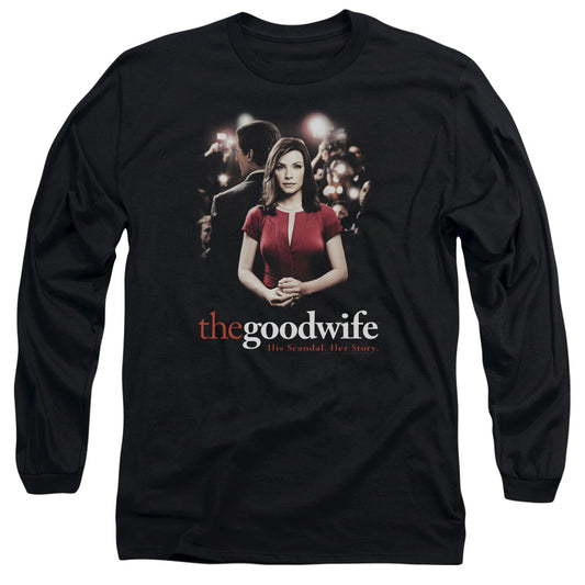 The Good Wife - Bad Press Long Sleeve Adult 18/1 - Forces Of Mankind