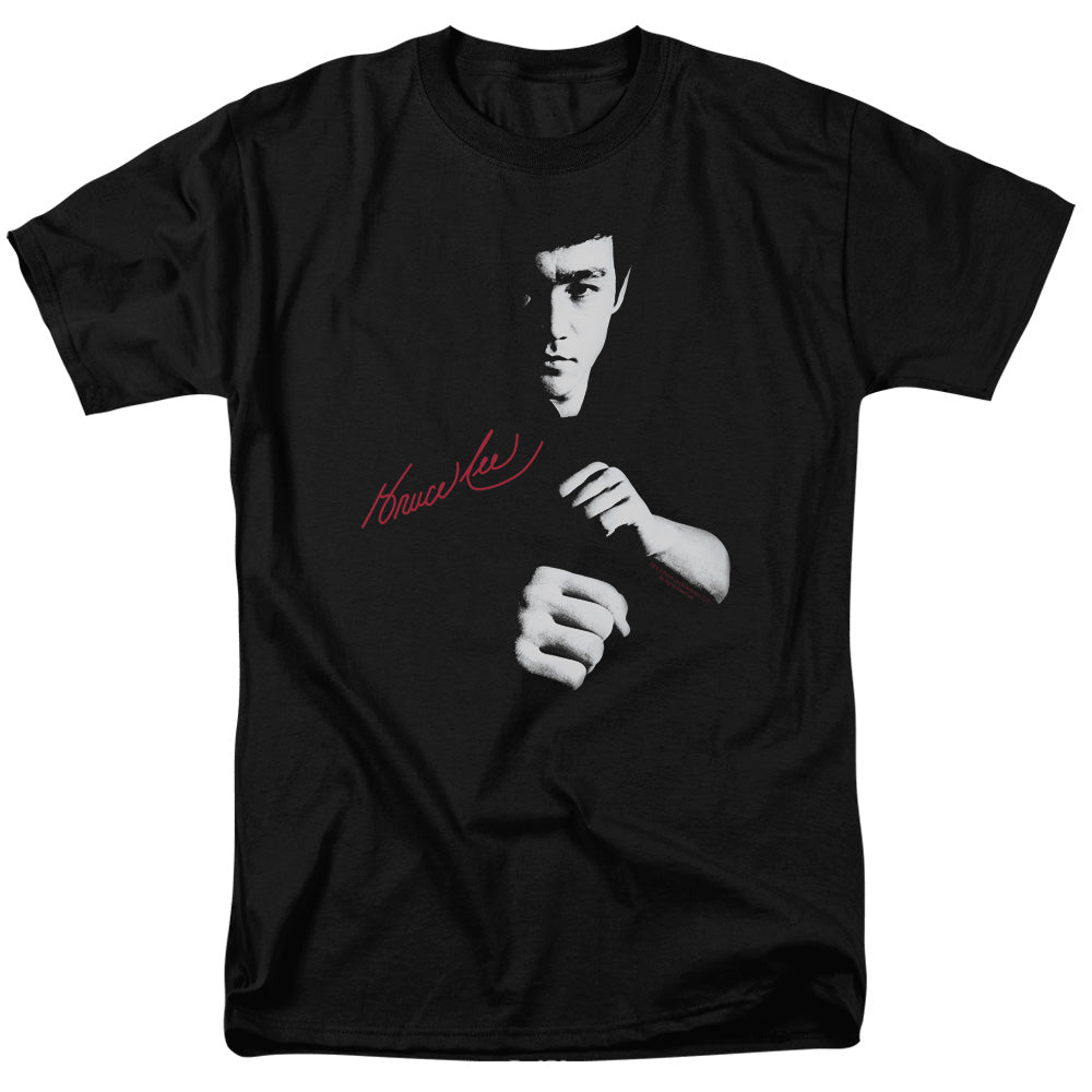 Bruce Lee™ Shirt - Officially Licensed - Adult Unisex Short Sleeve T-Shirt - Martial Arts Shirt - Kung Fu Shirt - The Dragon Awaits