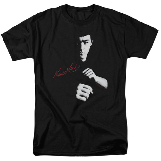 Bruce Lee™ Shirt - Officially Licensed - Adult Unisex Short Sleeve T-Shirt - Martial Arts Shirt - Kung Fu Shirt - The Dragon Awaits