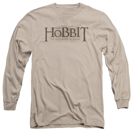 Hobbit - Textured Logo - Unisex Adult Long Sleeve T-Shirt