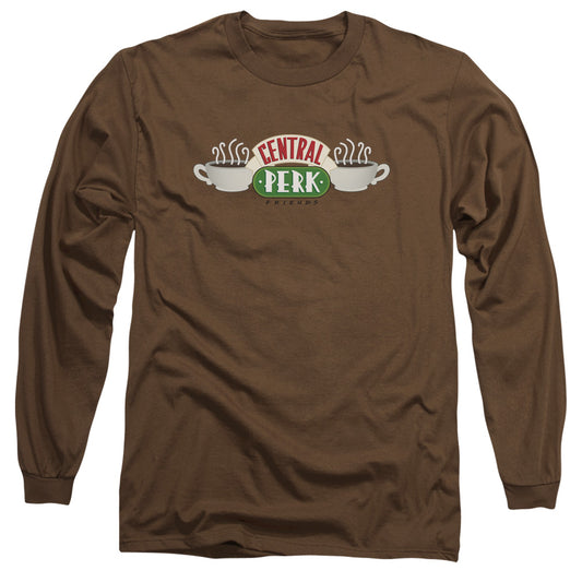 Friends - Central Perk Logo - Unisex Adult Long Sleeve T-Shirt - Friends TV Show, Gift, Shirt, Rachel, Monica, Central Perk, Joey