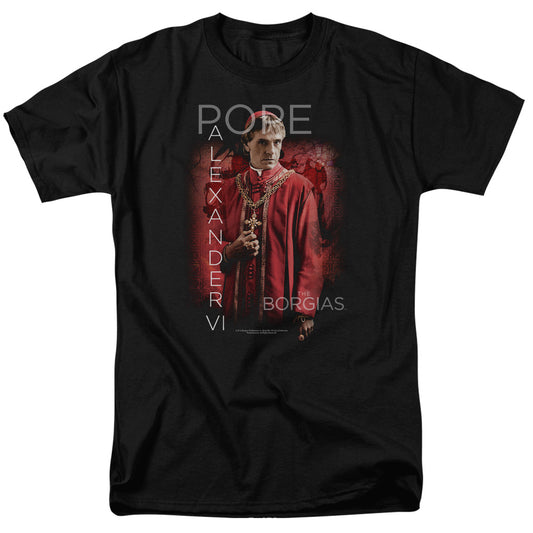 The Borgias™ TV Show Shirt - Officially Licensed - Pope Alexander Vi - Netflix - Adult Unisex Short Sleeve T-Shirt