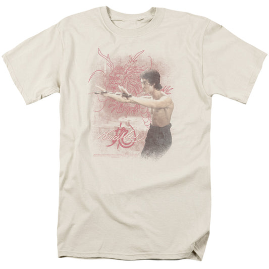 Bruce Lee™ Shirt - Officially Licensed - Adult Unisex Short Sleeve T-Shirt - Martial Arts Shirt - Kung Fu Shirt - Power Of The Dragon