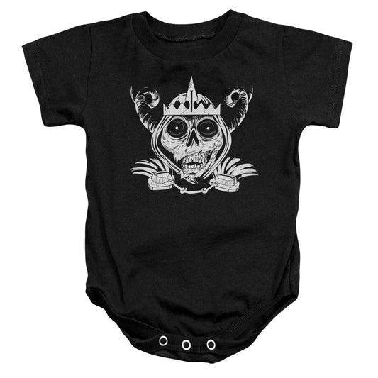 Adventure Time Baby Onesie - Officially Licensed - Skull Face - Baby Bodysuit, Infant Snapsuit