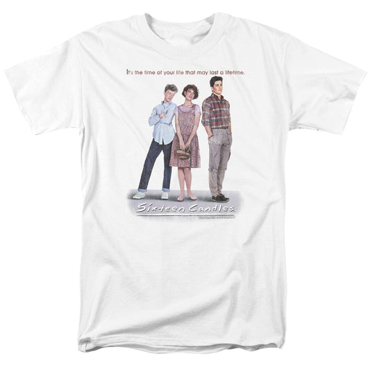 Sixteen Candles™ Movie Shirt  - Poster - Officially Licensed - Unisex Adult Short Sleeve T-Shirt