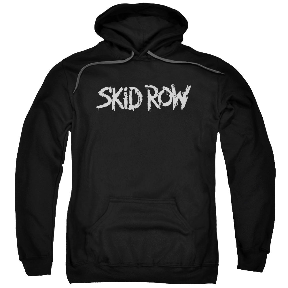 Skid Row - Adult Unisex Pull Over Hoodie - Logo
