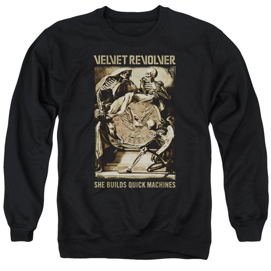 Velvet Revolver™ - Adult Unisex Crewneck Sweatshirt - Crewneck Sweater Sweat Shirt - Quick Machines - Officially Licensed