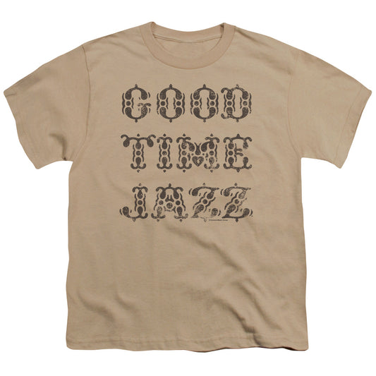 Good Time Jazz - Youth Kids T-Shirt (Ages 7+) - Short Sleeve Youth T Shirt - Retro Good Times - Officially Licensed - S M L XL
