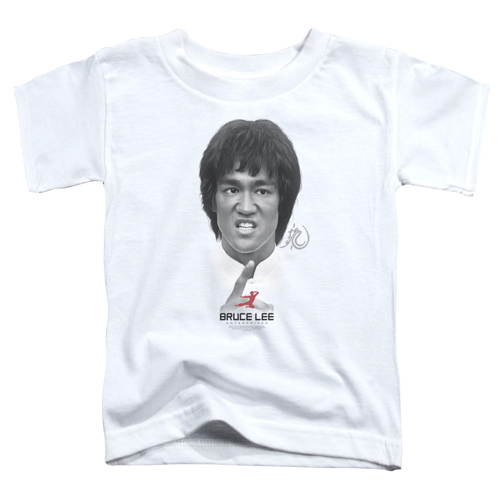 Bruce Lee - Toddler Kids T-Shirt (Ages 2-4) - Short Sleeve Toddler Tee - Self Help - Officially Licensed - 2T 3T 4T