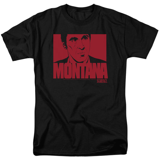 Scarface™ Crime Movie Shirt - Montana Face - Officially Licensed - Adult Unisex Short Sleeve T-Shirt