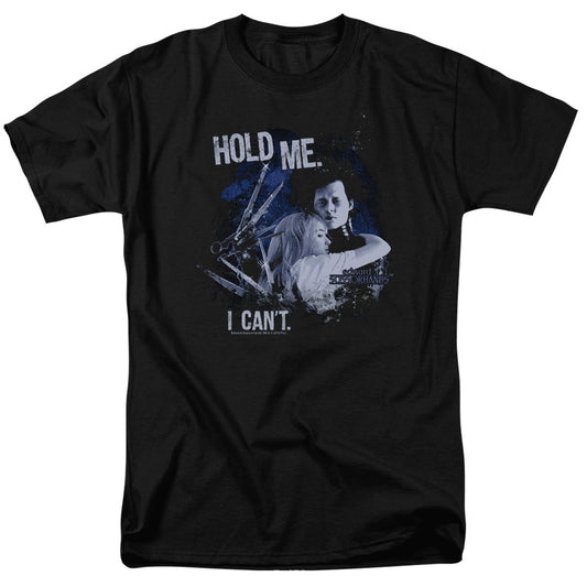 Edward Scissorhands Shirt Movie - Hold Me - Adult Unisex Short Sleeve T-Shirt - Officially Licensed
