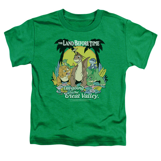 Land Before Time™ - Toddler Kids T-Shirt (Ages 2-4) - Short Sleeve Toddler Tee - Great Valley - 2T 3T 4T