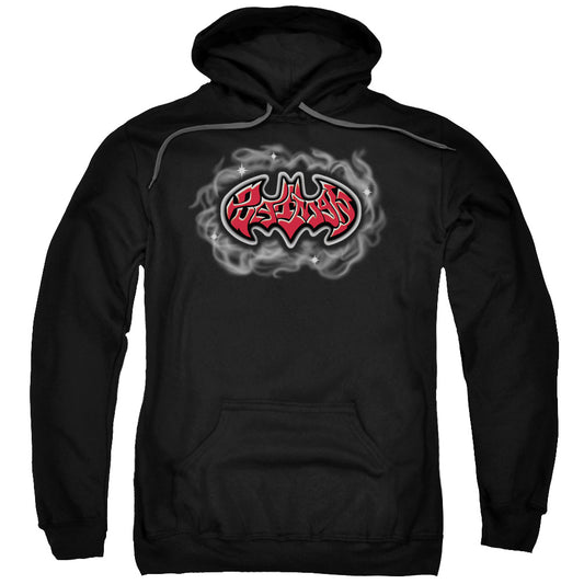 Batman - Hip Hop Logo Adult Pull Over Hoodie - Forces Of Mankind