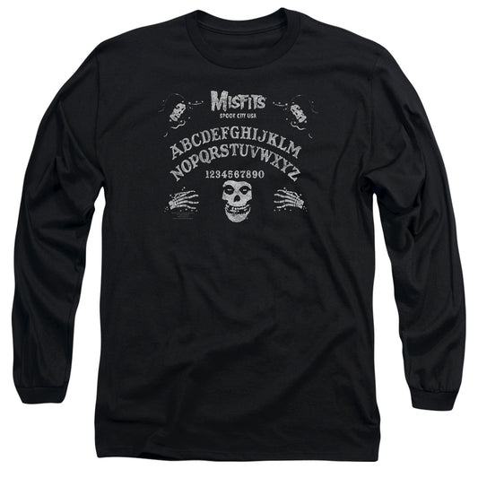 Misfits - Ouija Board - Unisex Adult Long Sleeve T-Shirt - Longsleeves, Tshirt, Punk Rock, Vintage, Band, Heavy Metal, Black, Goth, Tour