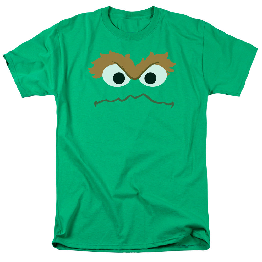 Sesame Street™ Shirt - Adult Unisex Short Sleeve T-Shirt - Officially Licensed - Oscar Face - S M L XL 2X 3X 4X 5X