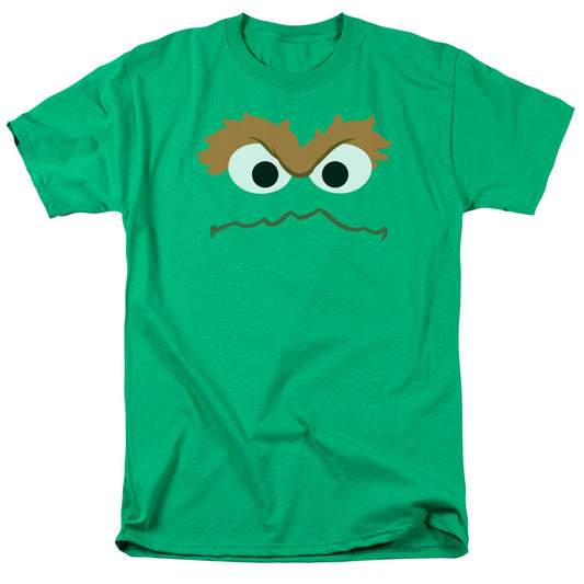 Sesame Street™ Shirt - Adult Unisex Short Sleeve T-Shirt - Officially Licensed - Oscar Face - S M L XL 2X 3X 4X 5X