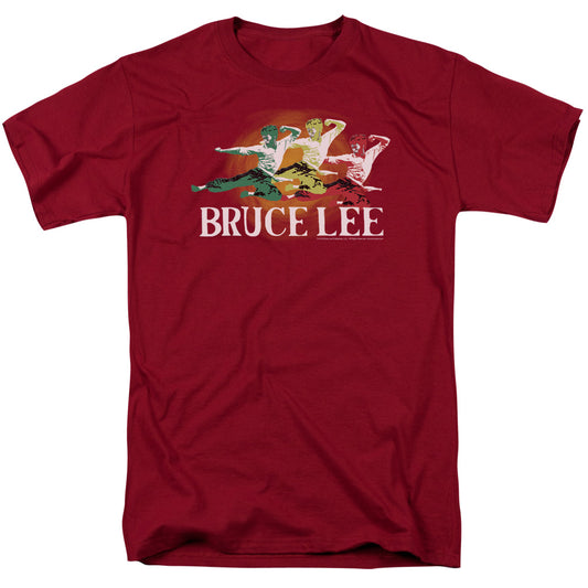Bruce Lee™ Shirt - Officially Licensed - Adult Unisex Short Sleeve T-Shirt - Martial Arts Shirt - Kung Fu Shirt - Tri Color