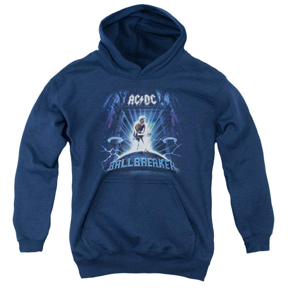 Acdc - Ballbreaker Youth Pull Over Hoodie - Forces Of Mankind