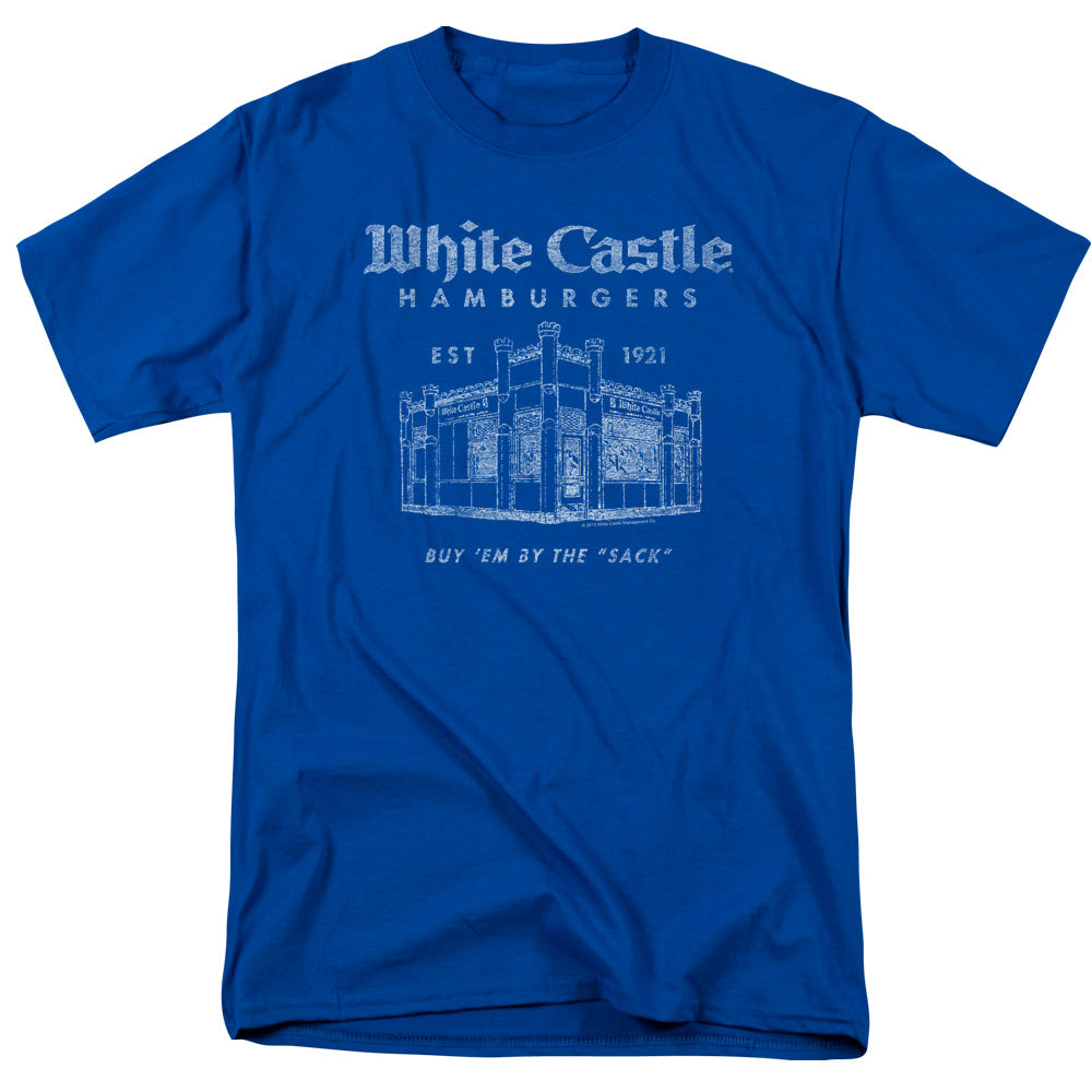 White Castle™ Shirt - Officially Licensed - By The Sack - Fast Food Restaurant - Adult Unisex Short Sleeve T-Shirt