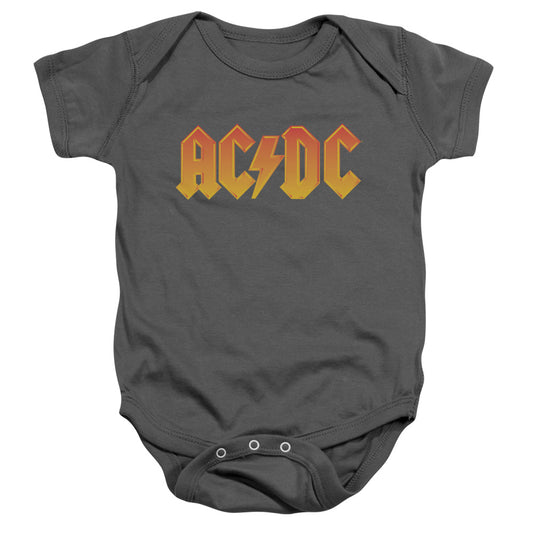 Acdc - Logo Baby Onesie, Baby Bodysuit, Infant Snapsuit, Rock And Roll, Highway To Hell - Forces Of Mankind
