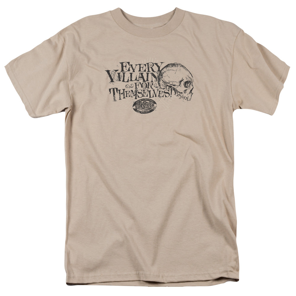 Survivor™ TV Show Shirt - Officially Licensed - Lonely Villains - Unisex Adult Short Sleeve T-Shirt