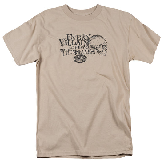 Survivor™ TV Show Shirt - Officially Licensed - Lonely Villains - Unisex Adult Short Sleeve T-Shirt
