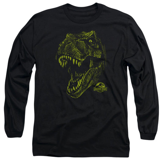 Jurassic Park - Rex Mount Long Sleeve Adult 18/1 - Forces Of Mankind