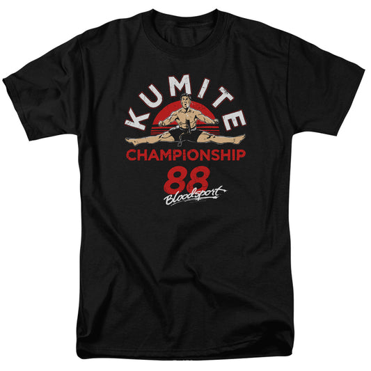 Bloodsport™ Action Movie Shirt - Martial Arts Shirt - Jean Claude Van Damme - Adult Unisex Short Sleeve T-Shirt - Championship 88