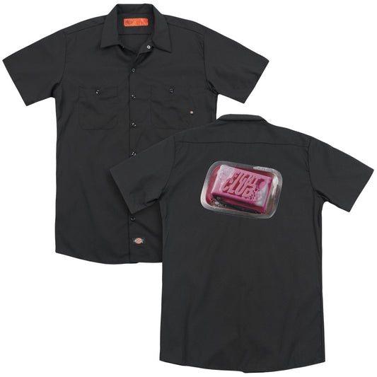Fight Club™ Button Shirt - Soap - Adult Short Sleeve Work Shirt - Dickies Brand